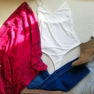 NWOT Rosie Daze Cammie Bodysuit